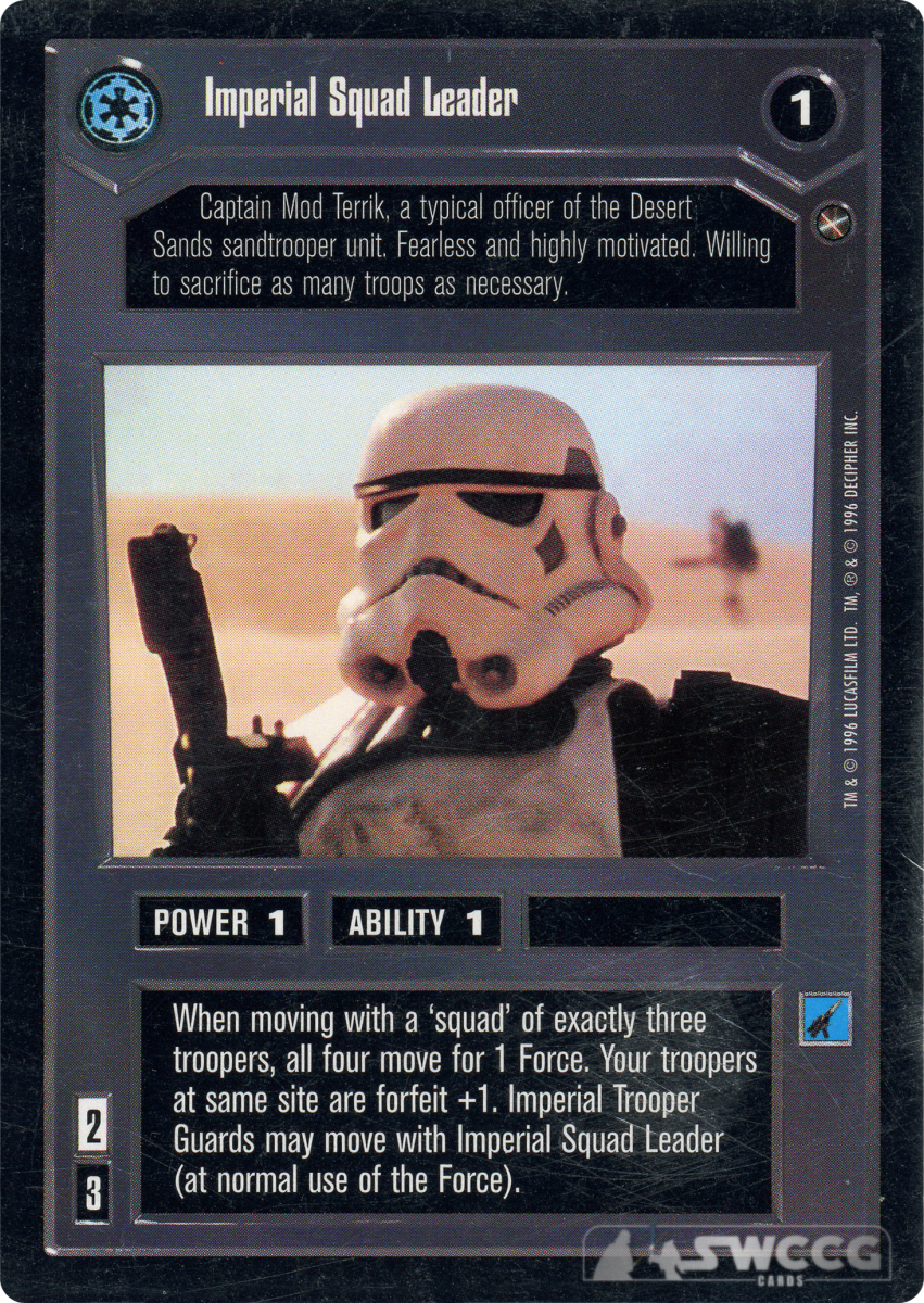 Imperial Squad Leader