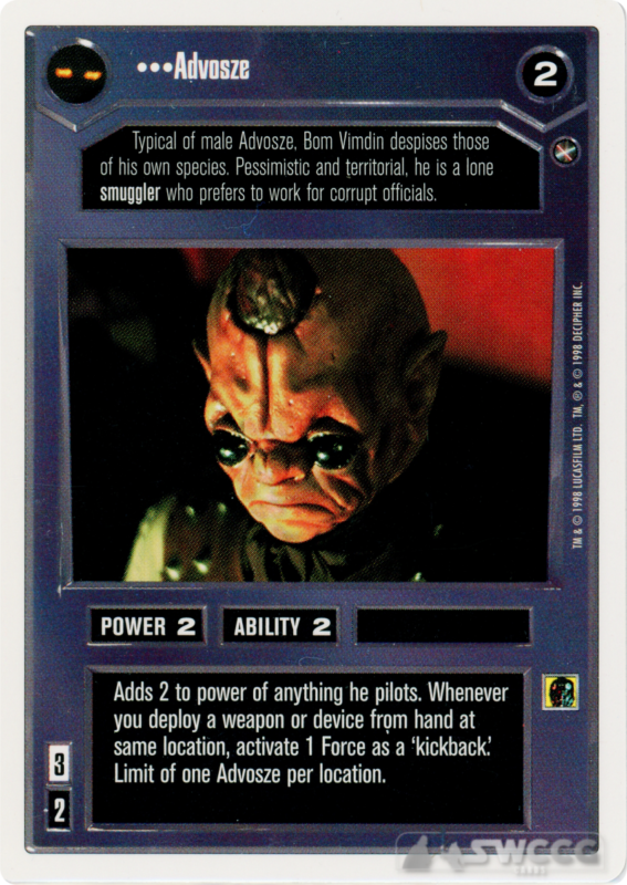 SWCCG Cards