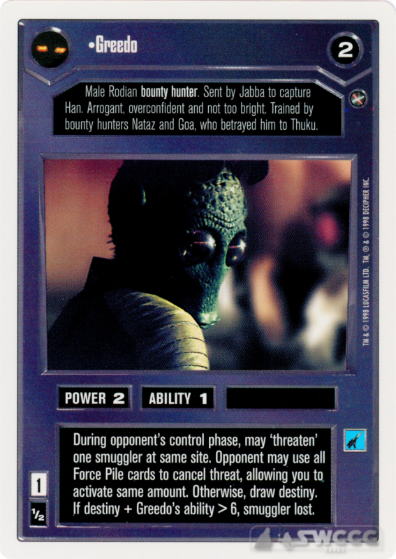 SWCCG Cards