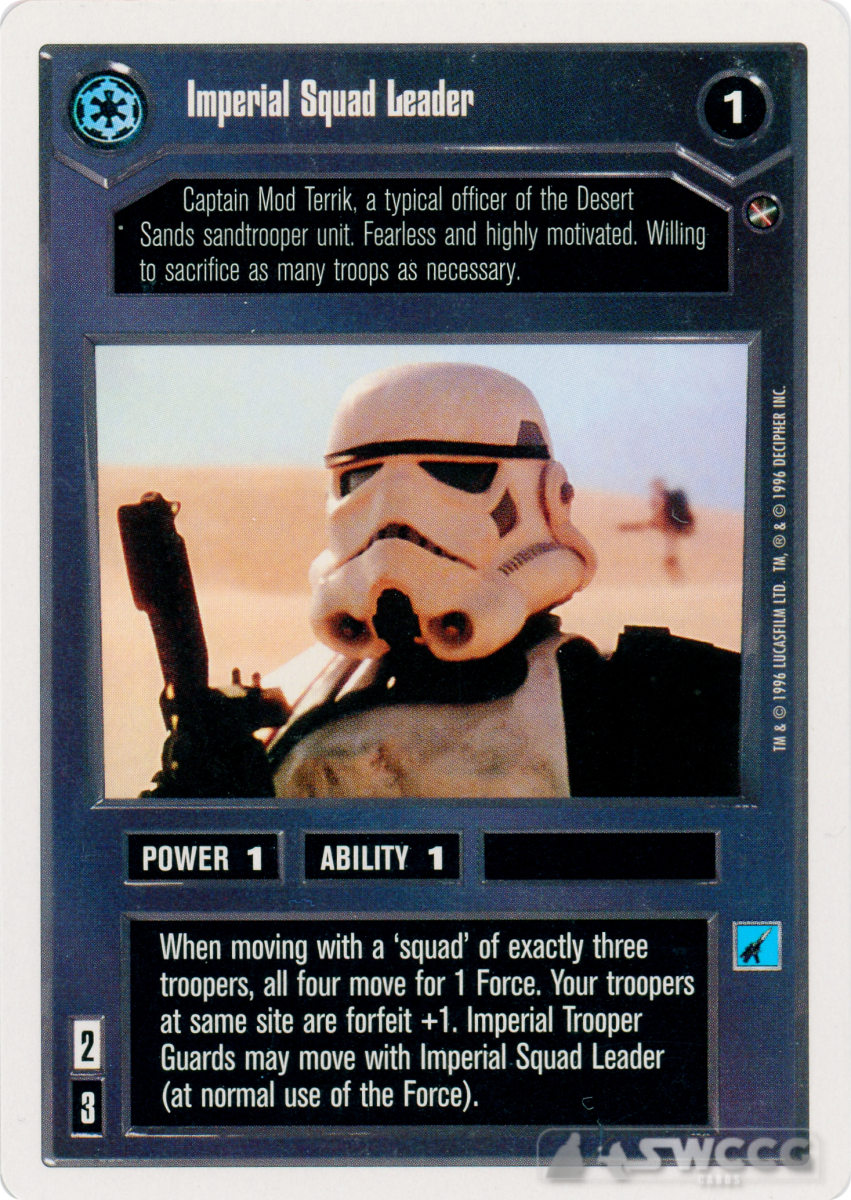 Imperial Squad Leader (WB, 1996)