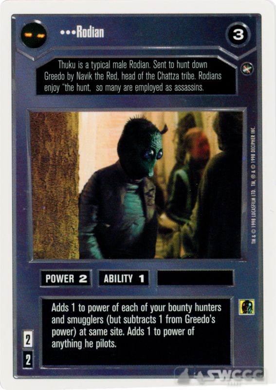 SWCCG Cards