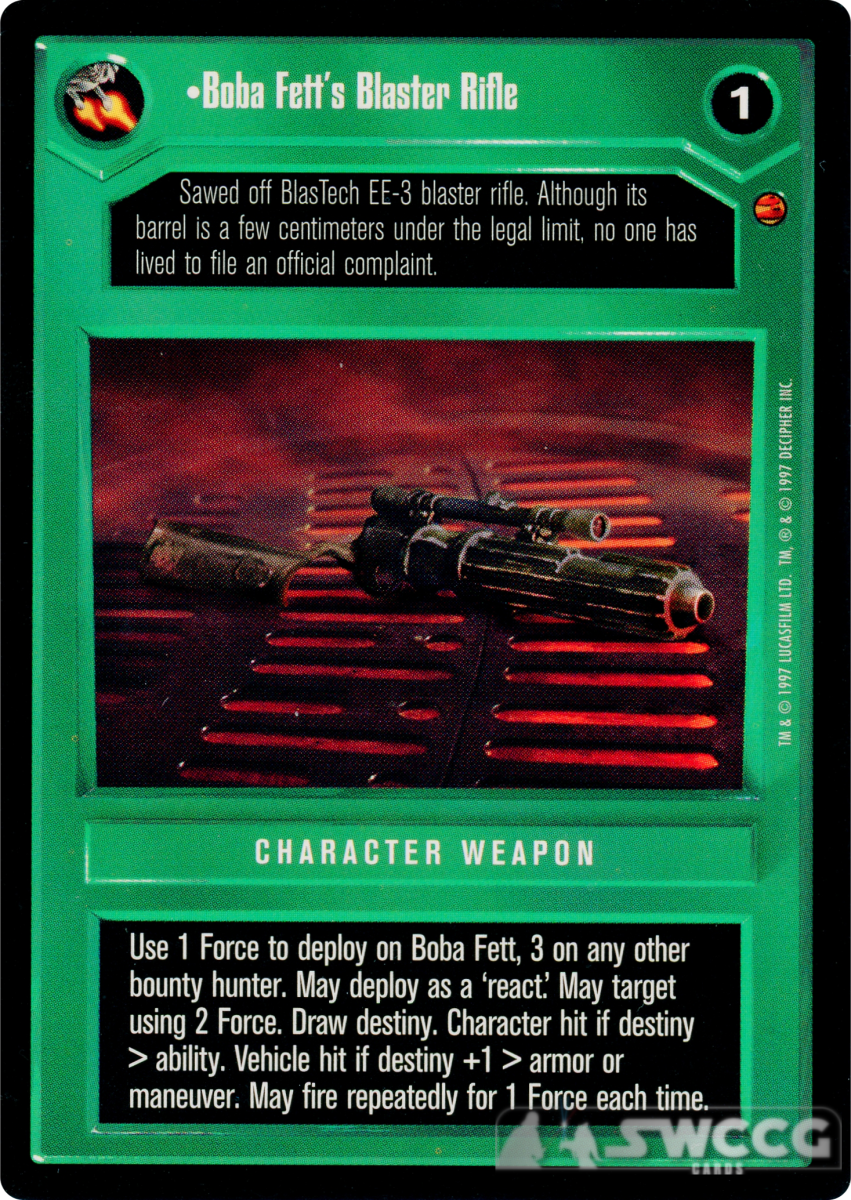 Boba Fett's Blaster Rifle