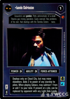 Details about   Star Wars Cloud City Decipher CCG Cards Limited Edition Sealed Booster Pack 