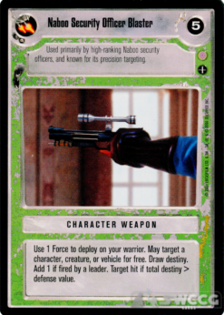 Naboo Security Officer Blaster
