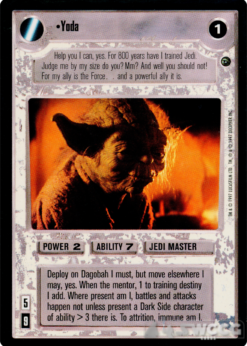 Star Wars CCG Dagobah Revised Hound's Tooth 