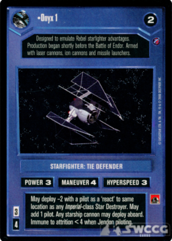 thumbnail image 2 of Star Wars CCG – Death Star II Rebel Leadership, Decipher, Light Play 2 of 5