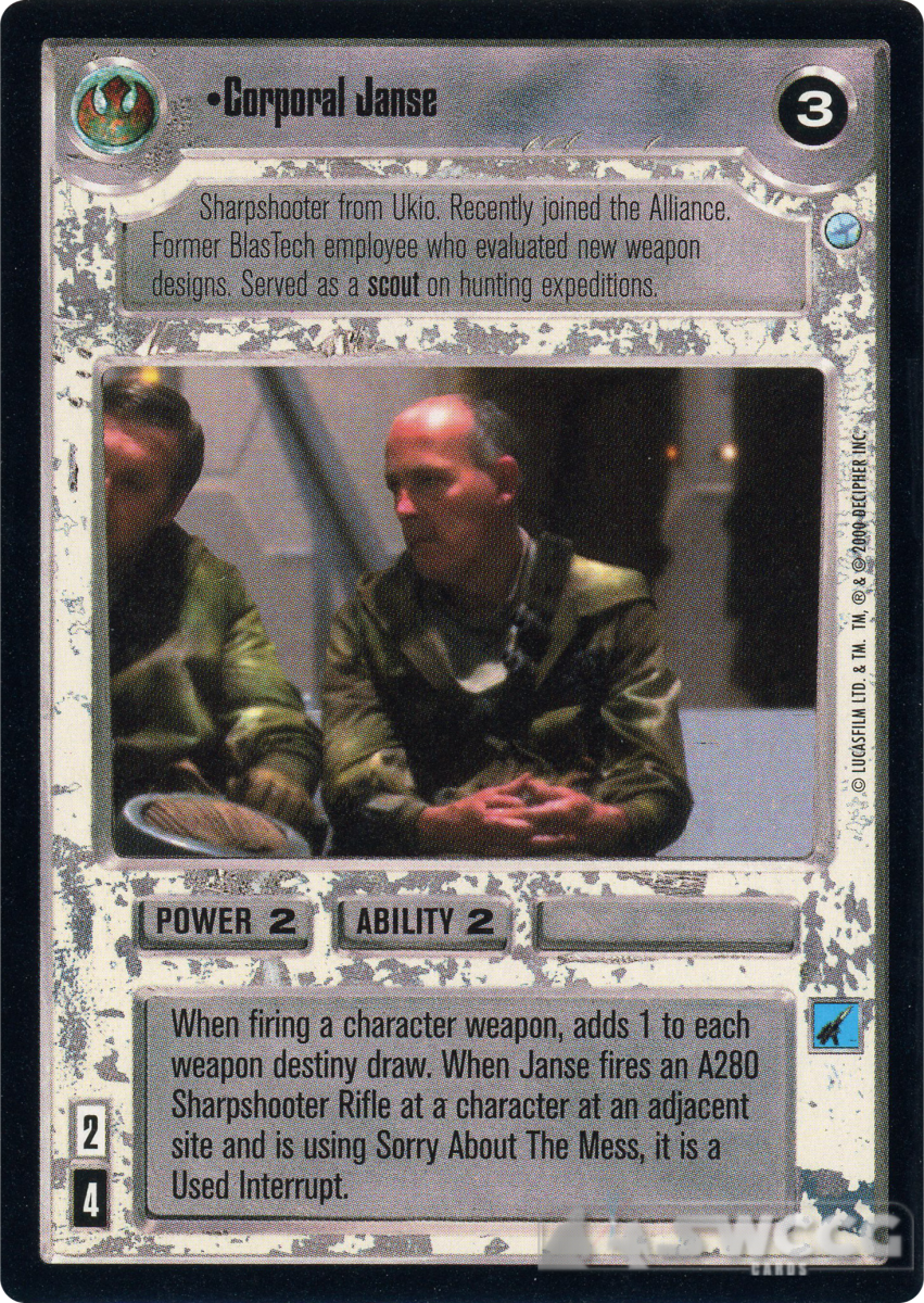 Corporal Janse (2000)