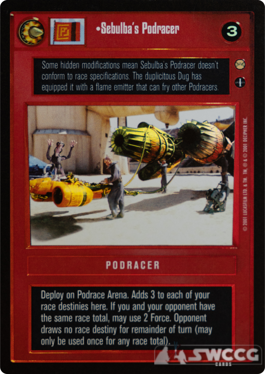 Sebulba's Podracer (Foil) 1 Sebulba's Podracer (Foil)