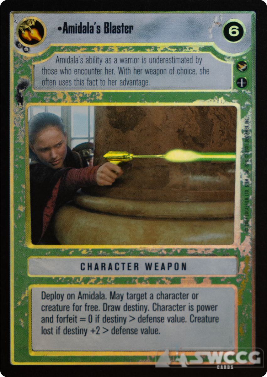 Amidala's Blaster (Foil) 1 Amidala's Blaster (Foil)