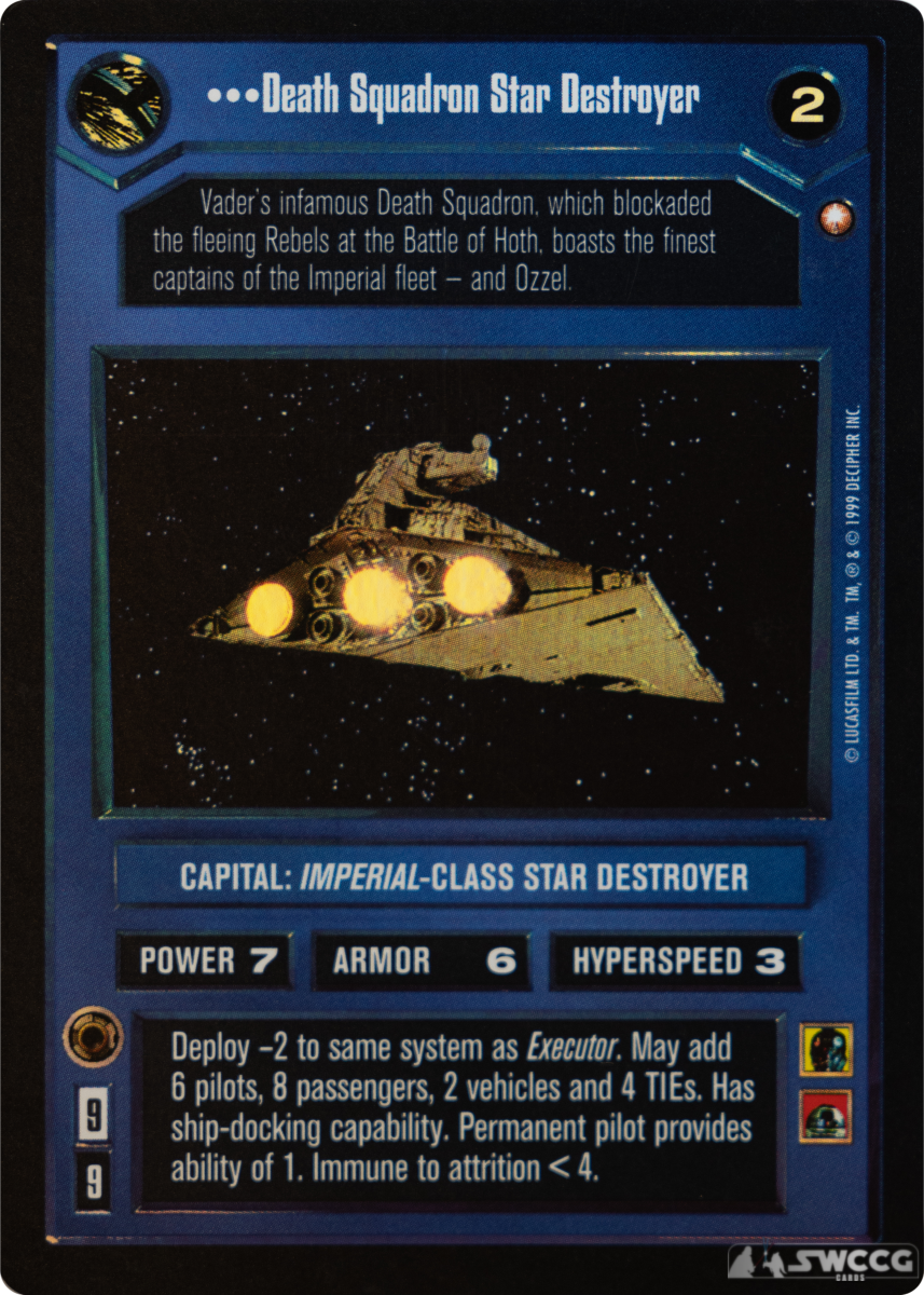Death Squadron Star Destroyer (Foil)