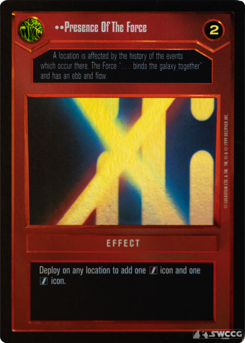 Presence Of The Force (Foil)