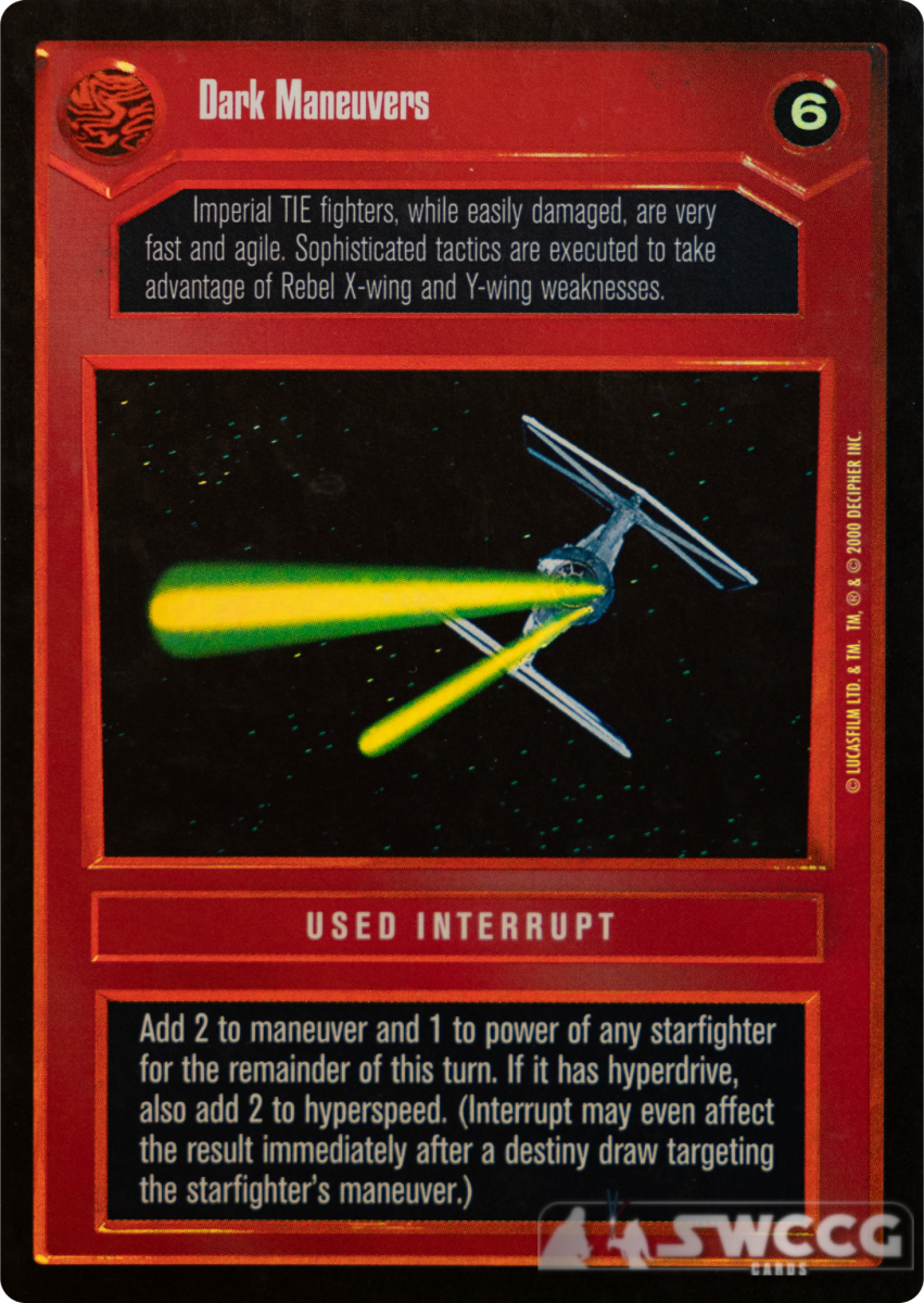 Dark Maneuvers (Foil) 1 Dark Maneuvers (Foil)