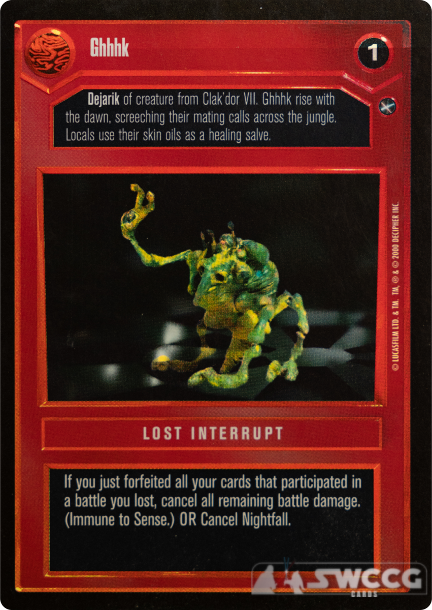 Ghhhk (Foil) 1 Ghhhk (Foil)