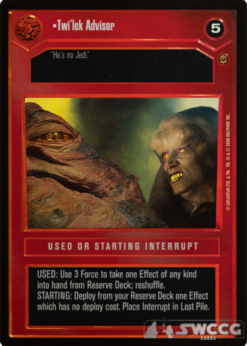 Twi'lek Advisor (Foil)