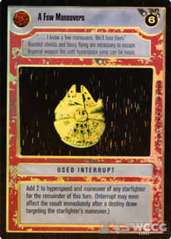 A Few Maneuvers (Foil)