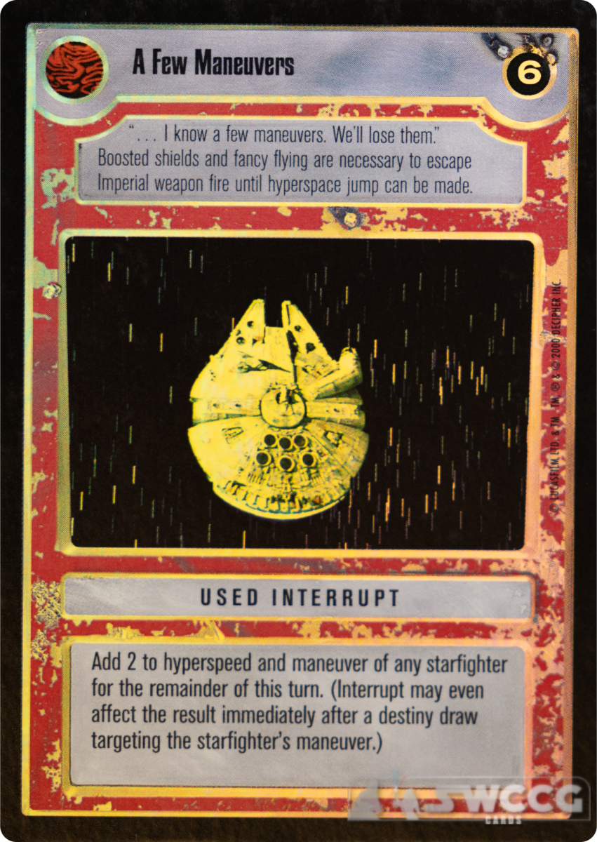 A Few Maneuvers (Foil) 1 A Few Maneuvers (Foil)