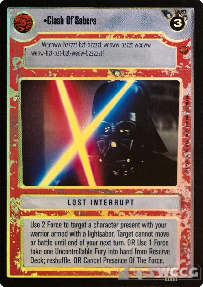 Clash Of Sabers (Foil) 1 Clash Of Sabers (Foil)