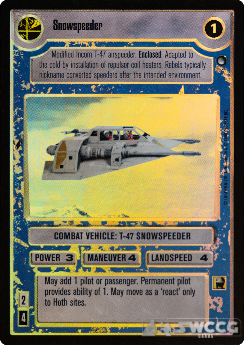 Snowspeeder (Foil) 1 Snowspeeder (Foil)