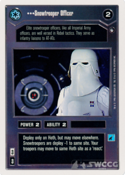 Snowtrooper Officer (WB, 1996)