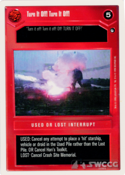 Turn It Off! Turn It Off! (WB)