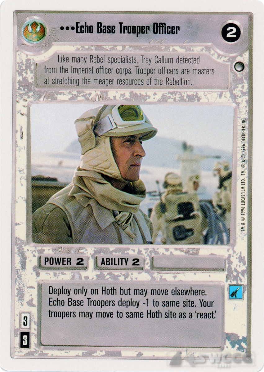 Echo Base Trooper Officer (WB, 1996)