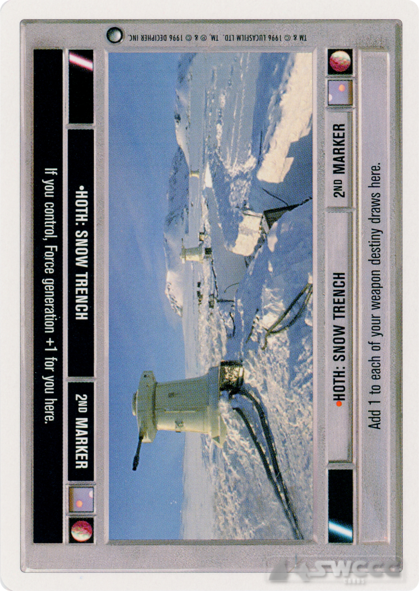 Hoth: Snow Trench (WB, 1996)