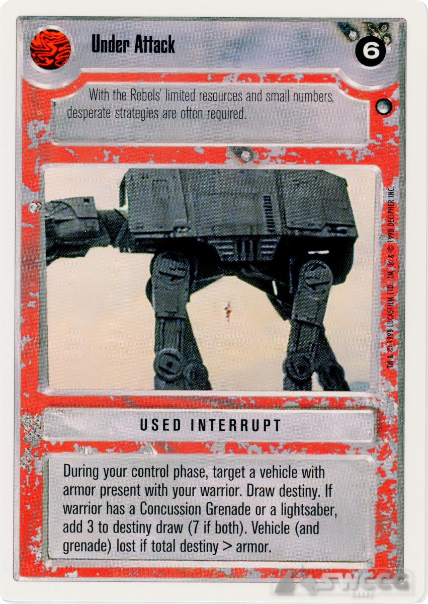 Under Attack (WB) 1 Under Attack (WB)