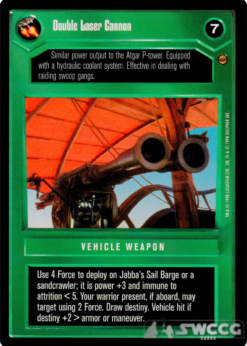 Double Laser Cannon