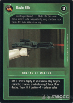 Blaster Rifle (DS, 2000)