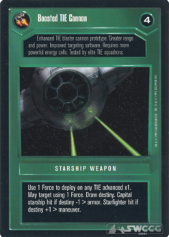 Boosted TIE Cannon