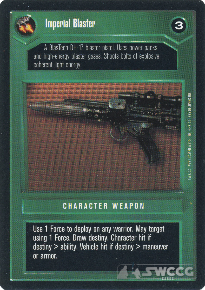Imperial Blaster 1 Imperial Blaster