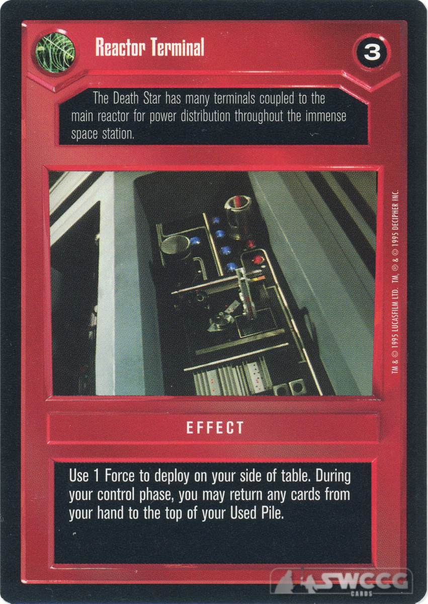 Reactor Terminal 1 Reactor Terminal