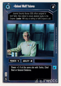 Colonel Wullf Yularen (WB)