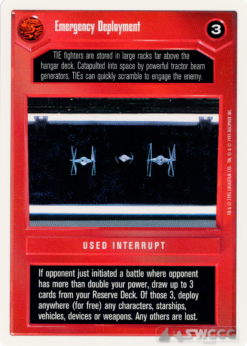 Emergency Deployment (WB)