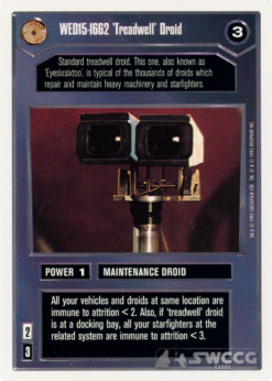 WED15-I662 'Treadwell' Droid (WB)