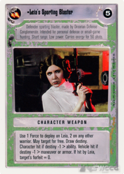 Leia's Sporting Blaster (WB)