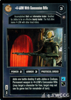 4-LOM With Concussion Rifle