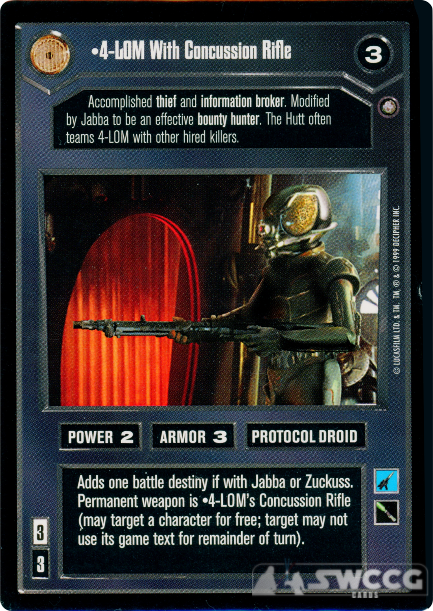 4-LOM With Concussion Rifle 1 4-LOM With Concussion Rifle