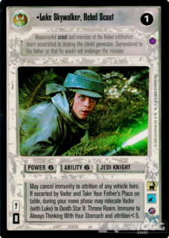 Luke Skywalker, Rebel Scout
