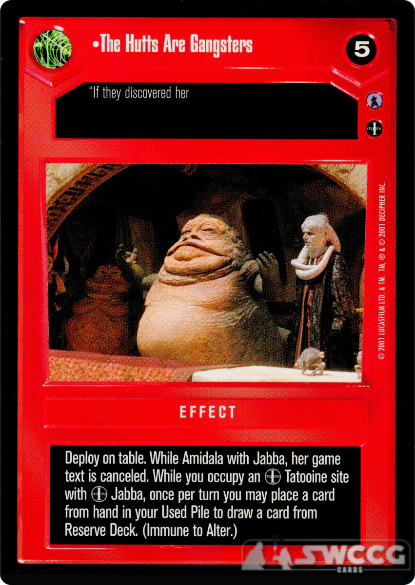 The Hutts Are Gangsters 1 The Hutts Are Gangsters