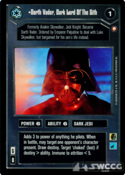 Darth Vader, Dark Lord Of The Sith