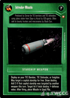 Intruder Missile (DS, 2000)