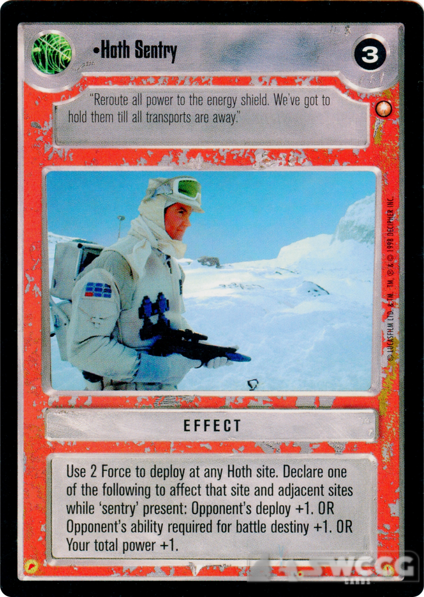 Hoth Sentry 1 Hoth Sentry
