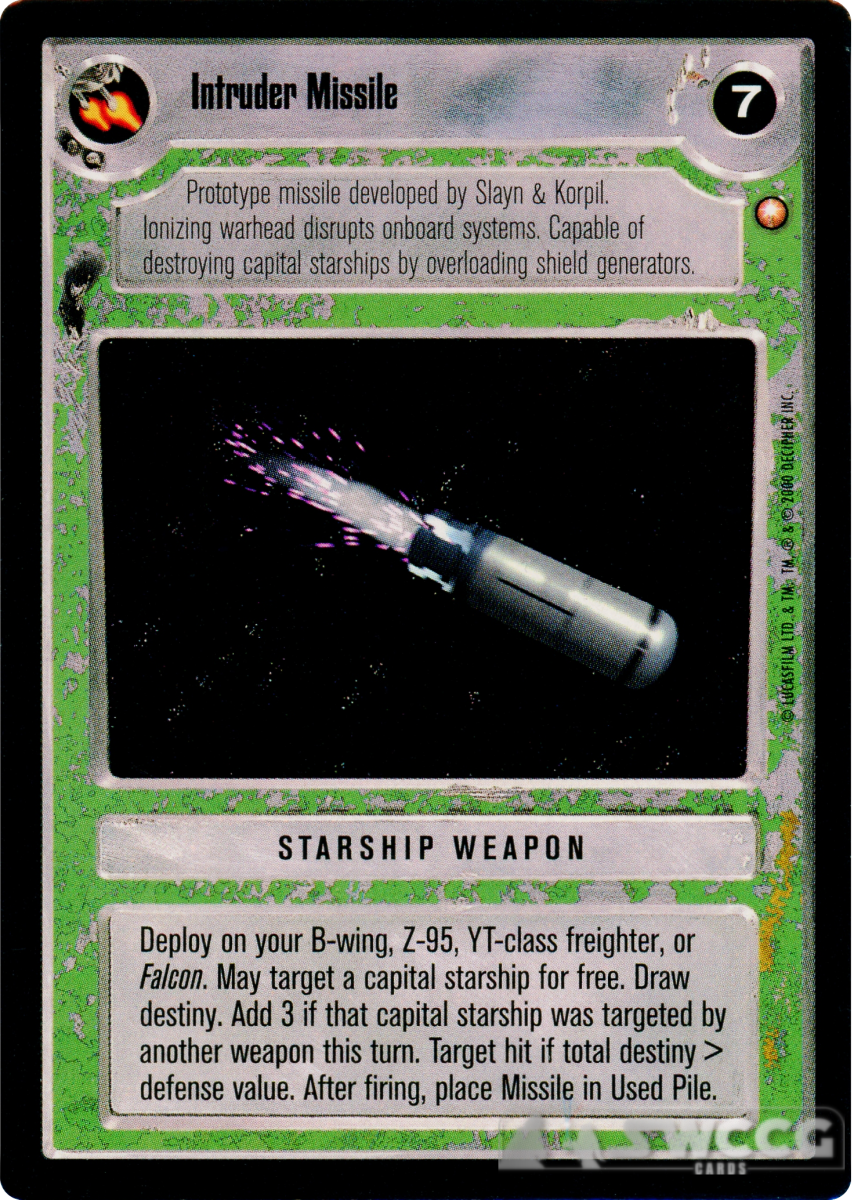 Intruder Missile (LS, 2000)
