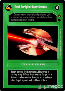 Droid Starfighter Laser Cannons
