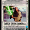 Qui-Gon Jinn With Lightsaber