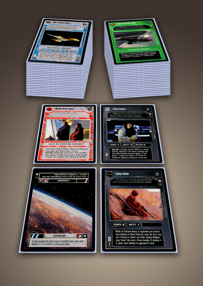 Coruscant Common Set SWCCG Cards
